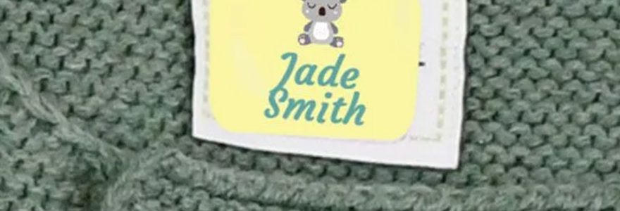 Personalized Labels in Children's Apparel