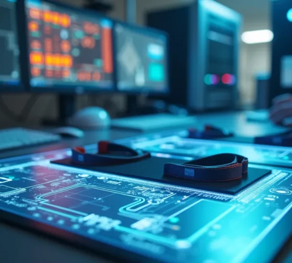 Conceptual illustration of a compliant Electrostatic Protected Area (EPA) showing grounding, bonding, and static control elements